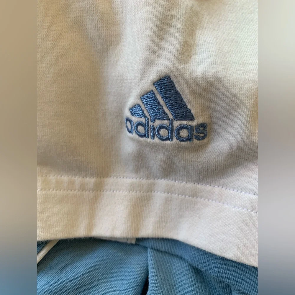 Adidas Climalite Polo Shirt L Texas Motor Speedway Golf Blue/white